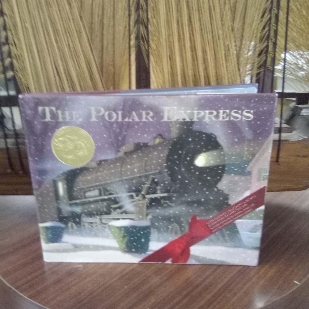 The Polar Express by Chris Van Allsburg Caldecott Medal Christmas Ornament Train